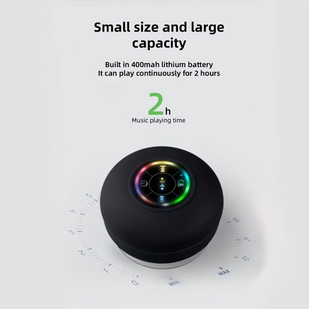 Waterproof Bluetooth Shower Speaker