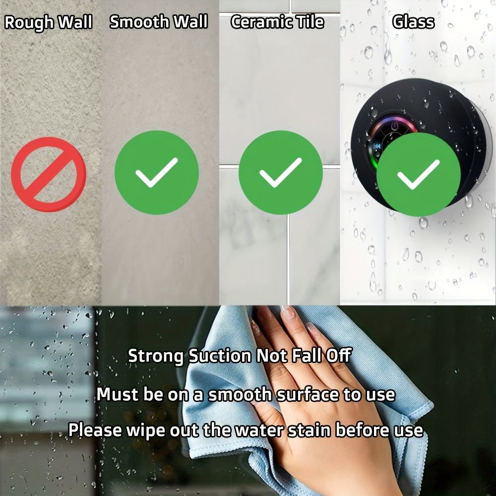 Waterproof Bluetooth Shower Speaker