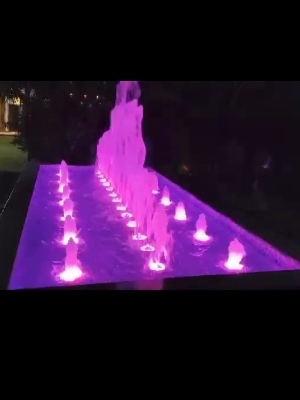 Geyser fountain