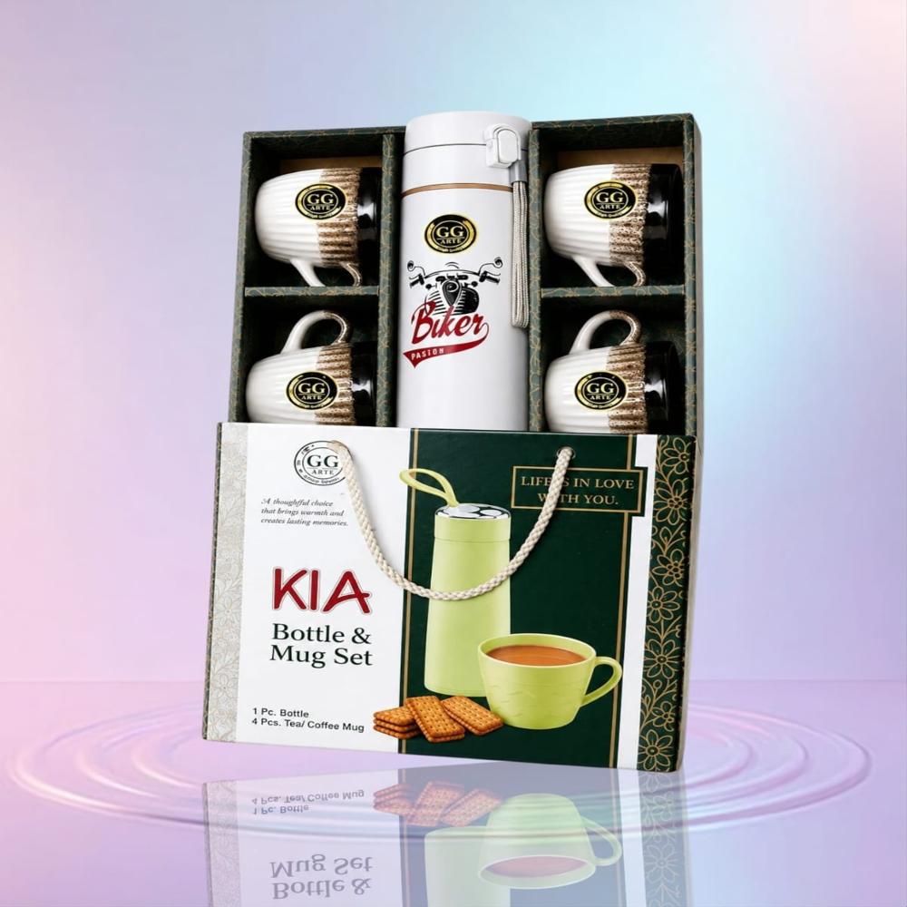 Kia Bottle & Mug Set - Battery Capacity: N/a Nanocoulomb (Nc)
