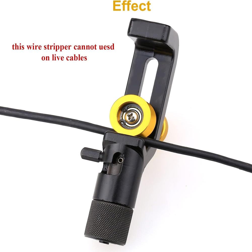 Fiber Optic Armored Cable Slitter - Color: Black