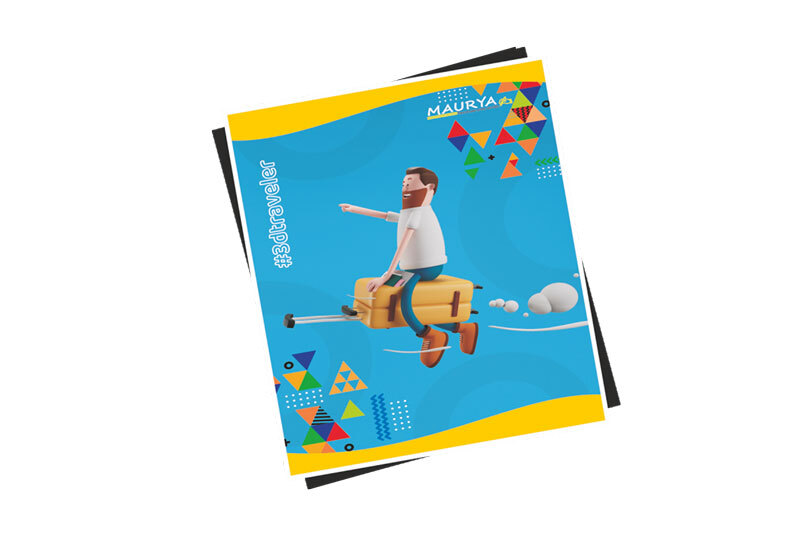 50 GSM Maurya Notebook