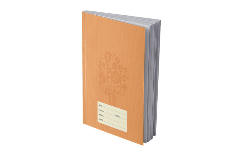 52 GSM Khakhi Notebook