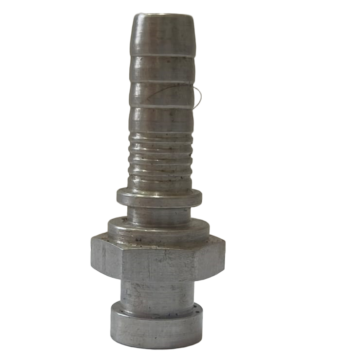 MS Hydraulic Hose Fitting Hex Nipple