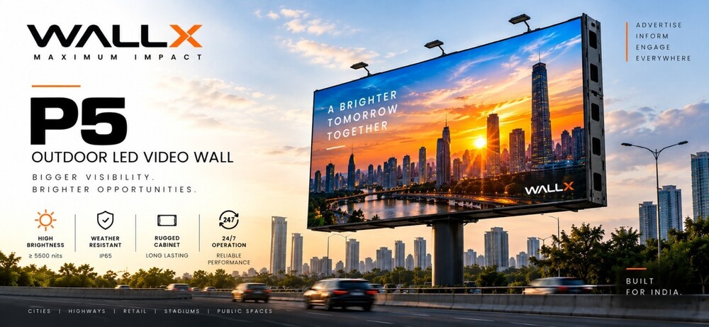 WallX P5 Outdoor LED Video Wall