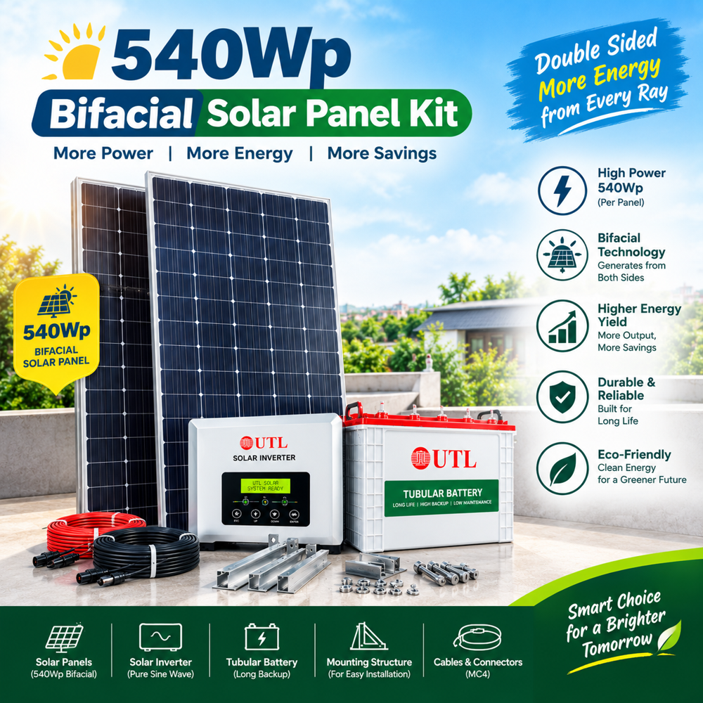 Bifical Panel Solar Kit
