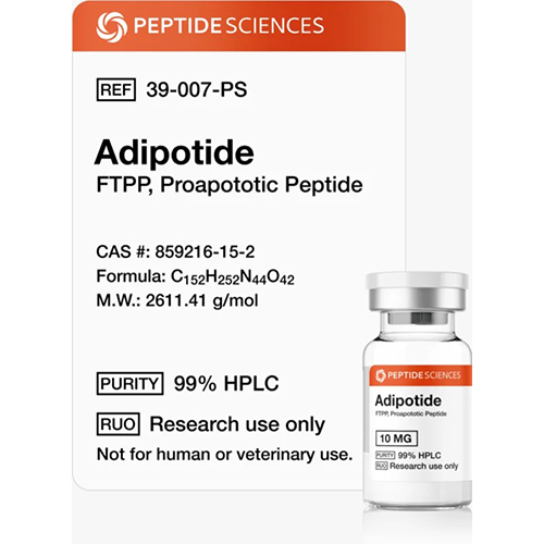 Adipotide FTPP, Proapototic Peptide