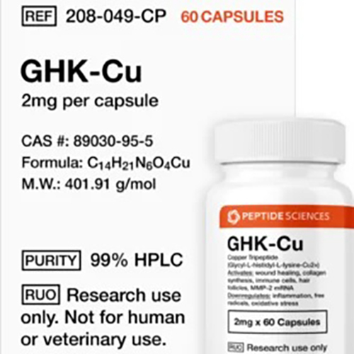 GHK-Cu 2mg Per Capsule