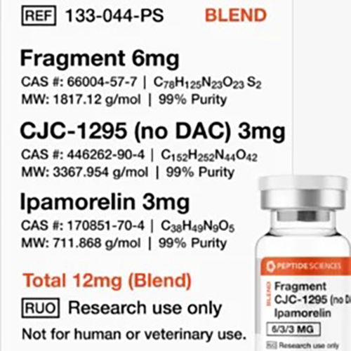 Fragment 6mg, CJC-1295 (no DAC) 3mg, Ipamorelin 3mg