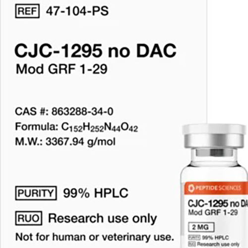 CJC-1295 no DAC Mod GRF 1-29 Peptide