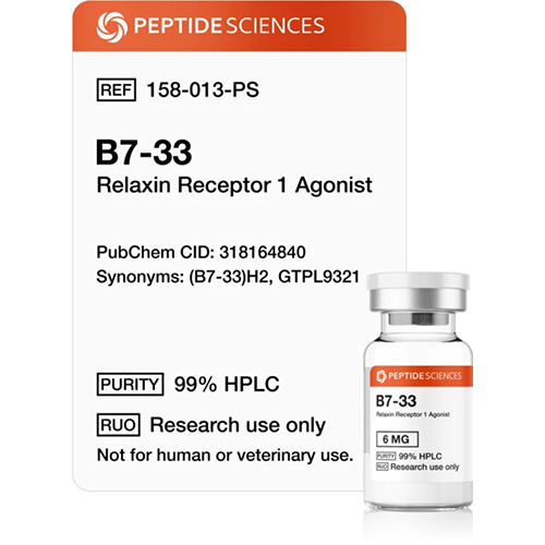 B-33 Relaxin Receptor 1 Agonist