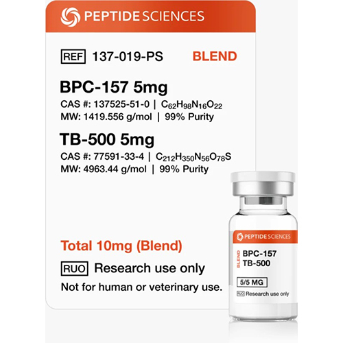 BPC-157 5mg, TB-500 5mg Peptide