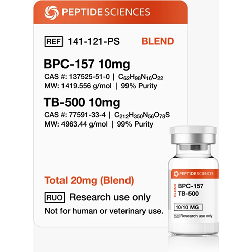 BPC-157 10mg, TB-500 10mg Peptide