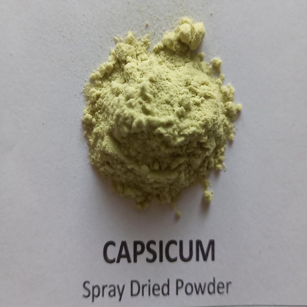 Spray Dried Green Capsicum Powder
