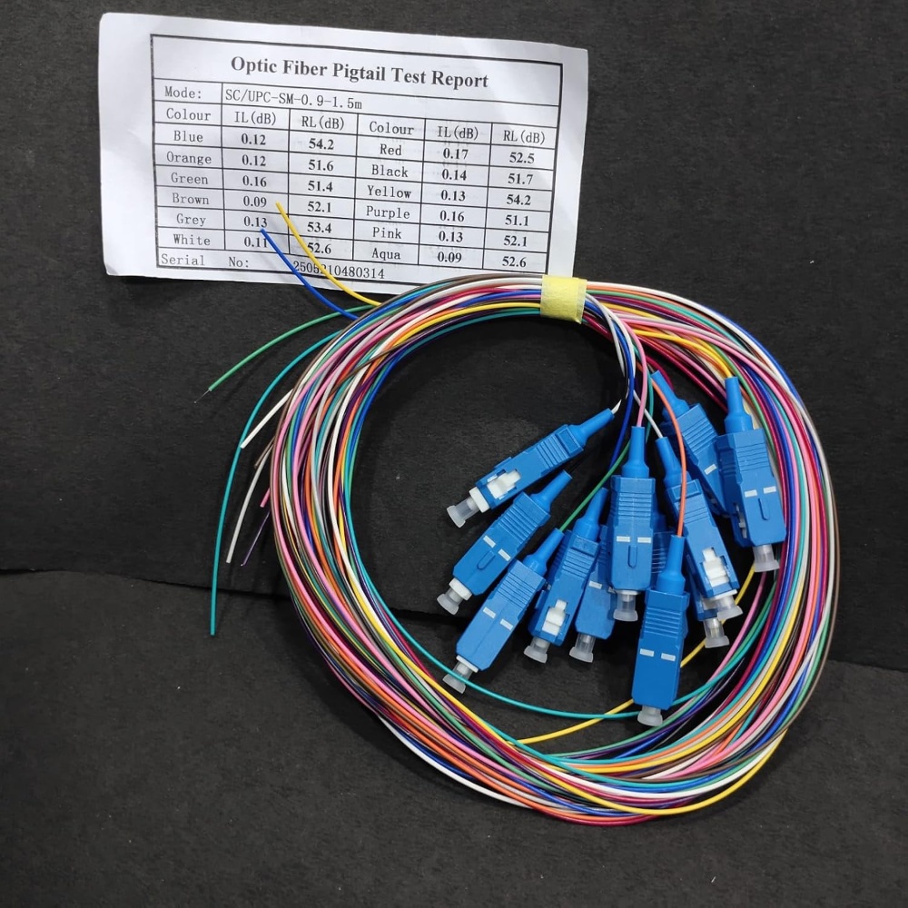 Fiber Optic Pigtail Sc /Upc - Application: Networking Infrastructure Splicing