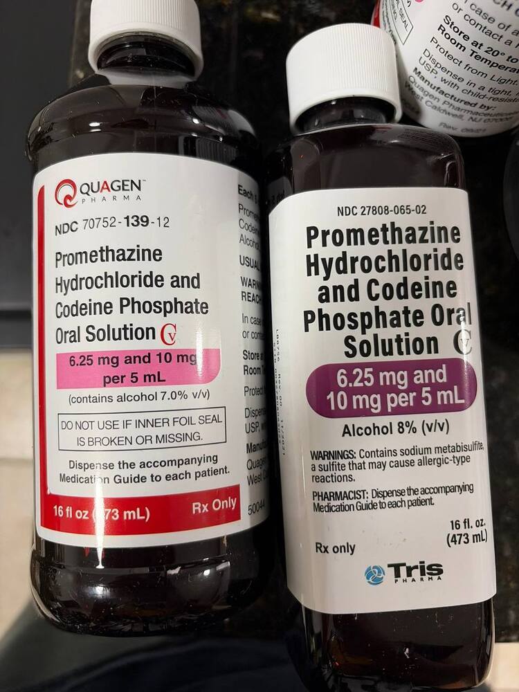 Quagen Wock Phenergan Promethazine Hydro Syrup 200ml Fast UK Europe delivery