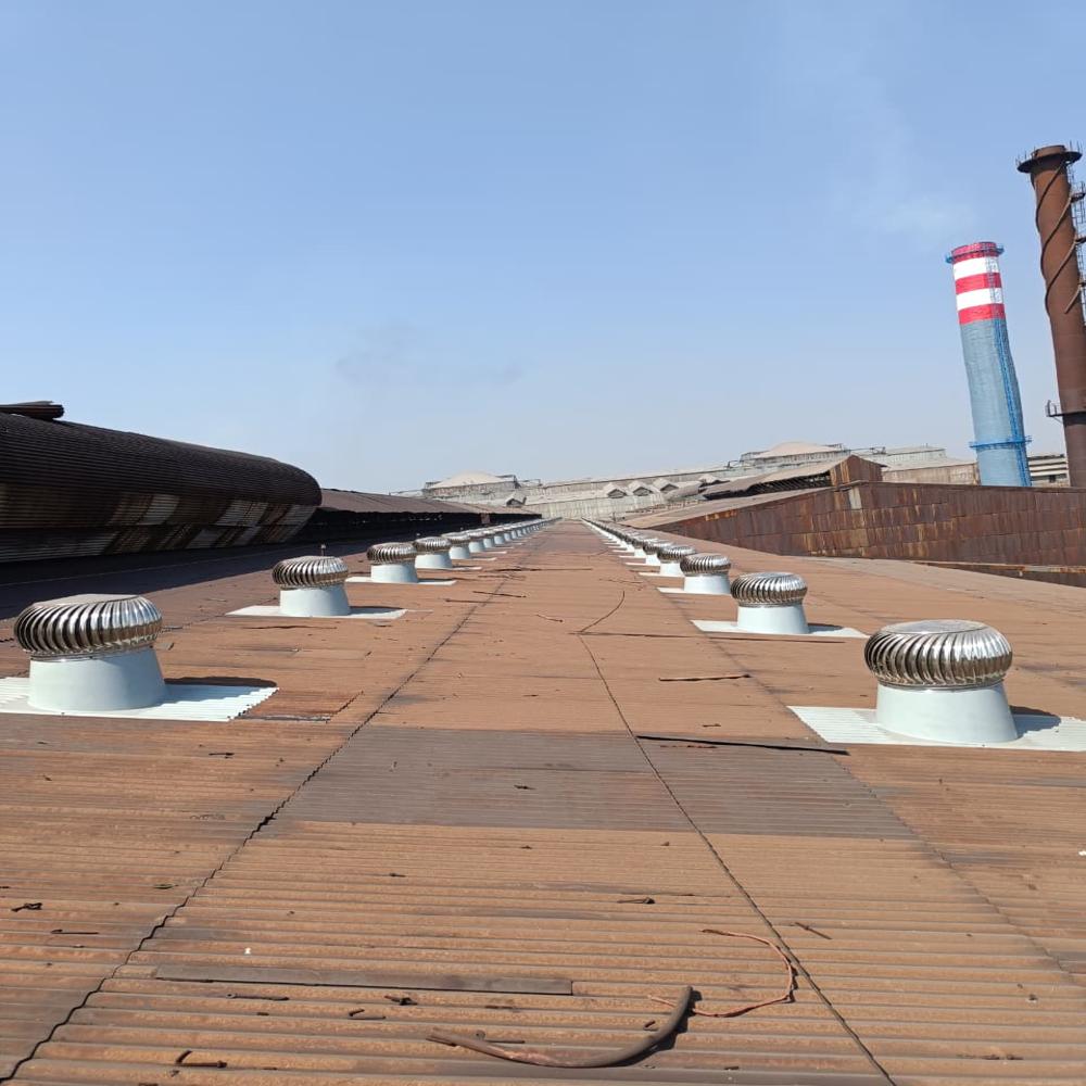 Turbo Air Ventilators - Air Flow Capacity: Up To 2700 Cfm (Varies With Size And Wind Speed)