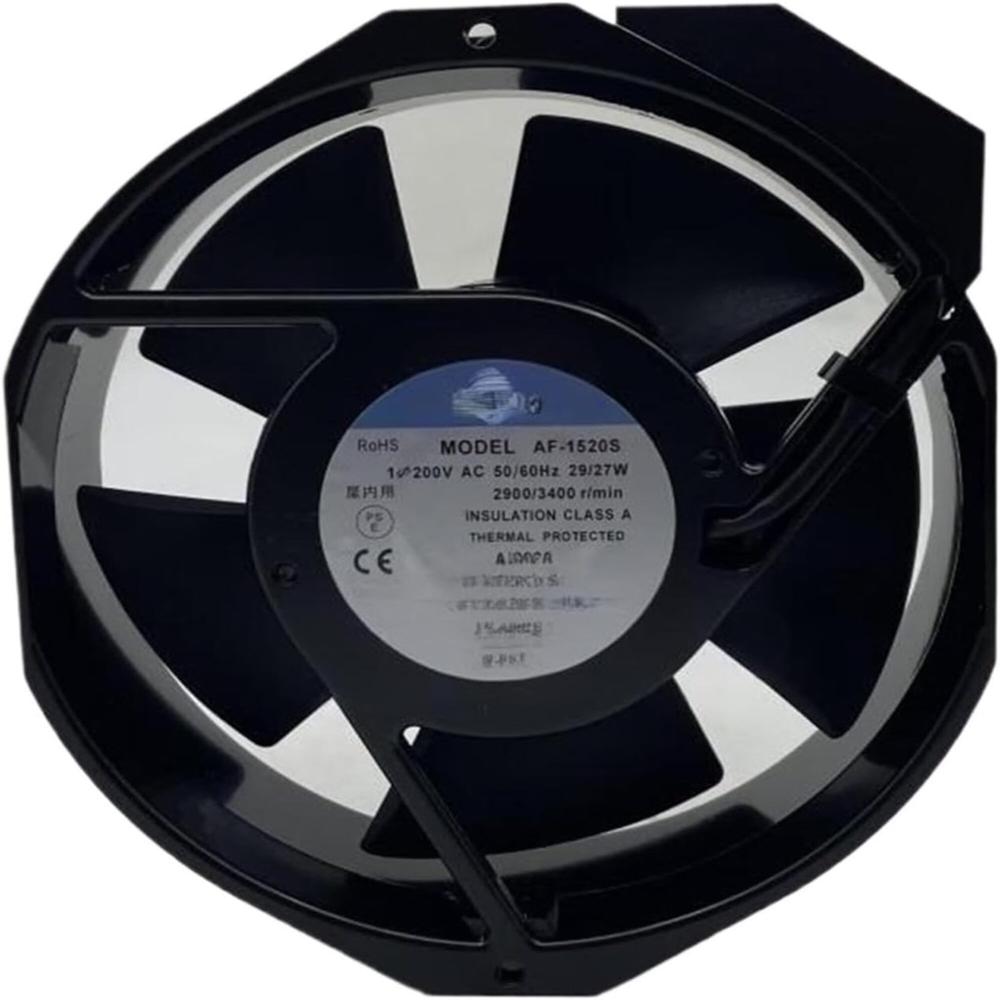 APLSTE AF-1520S 200V AC 29/27W 15020mm Ball Bearing Industrial Axial Cooling Fan