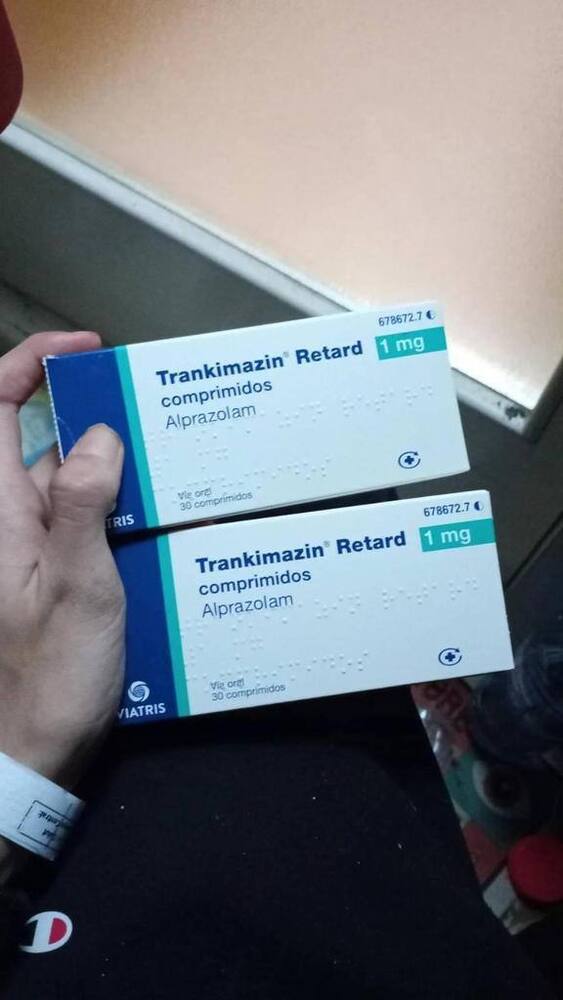 Pfizer Trankimazin 2mg Comprimidos Alprazolaam Blister Box fast shipping