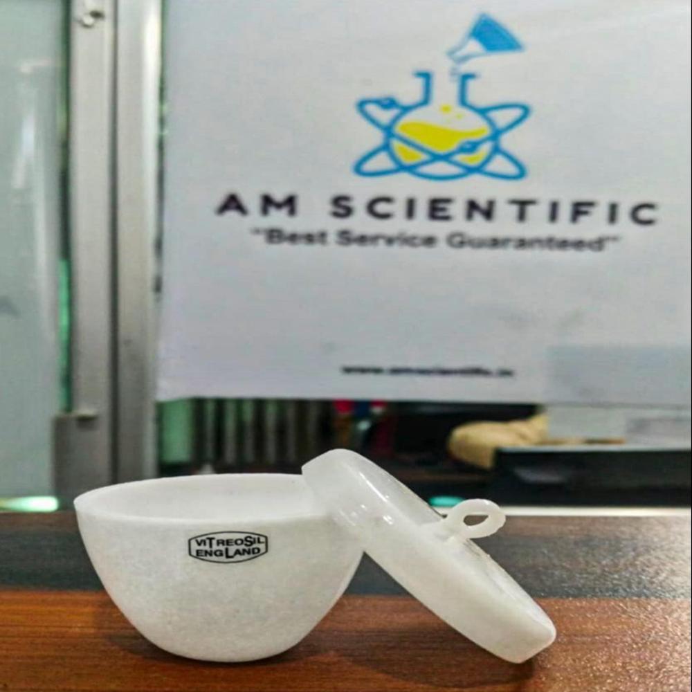 Laboratory Silica Crucible 50ml