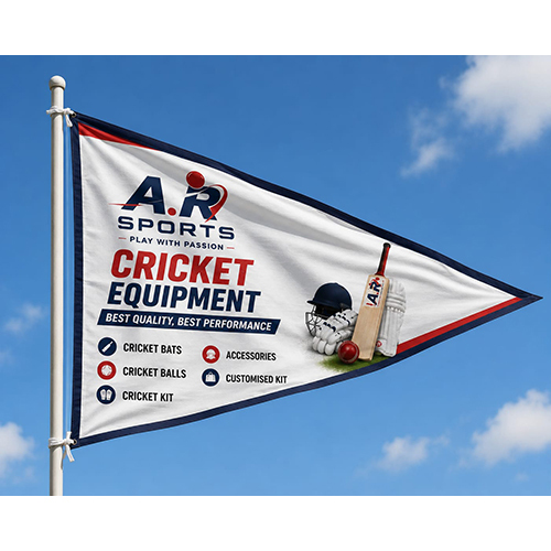 Advertisement Flag And Ground Marking Flag PVC And Cloth
