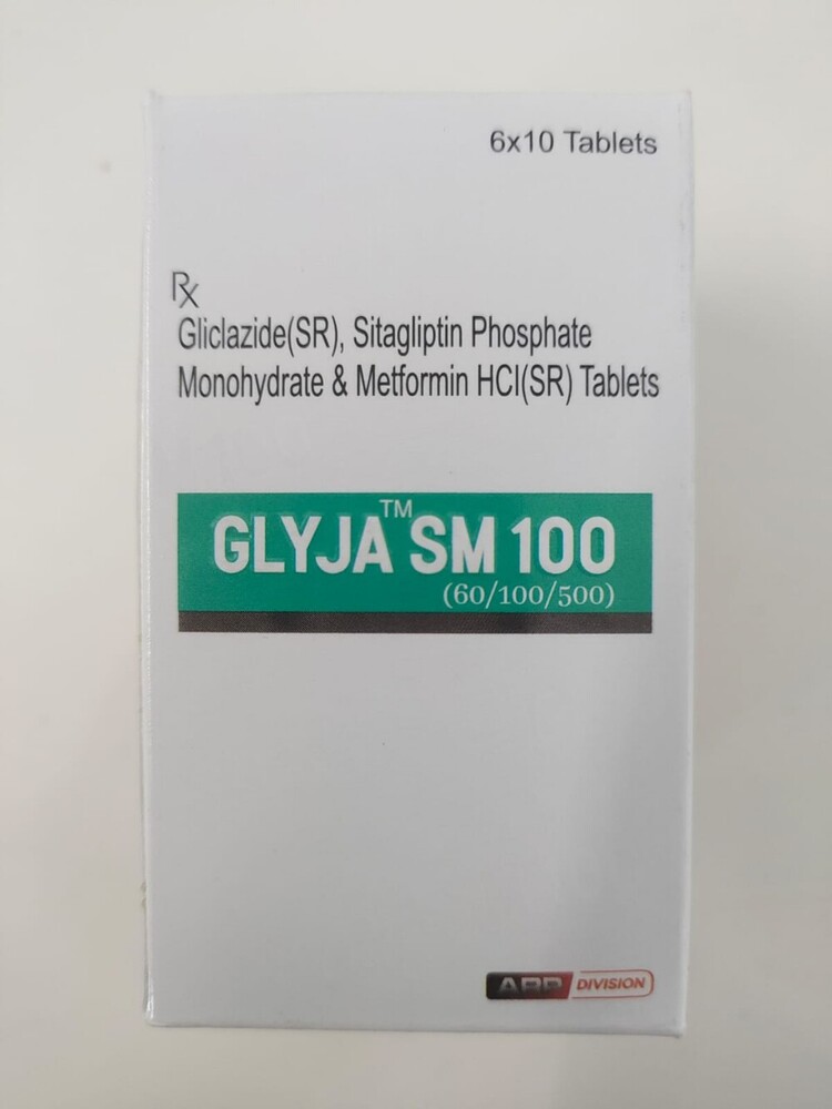 Gliclazide(SR), Sitagliptin Phosphate Monohydrate & Metformin HCI(SR) Tablets