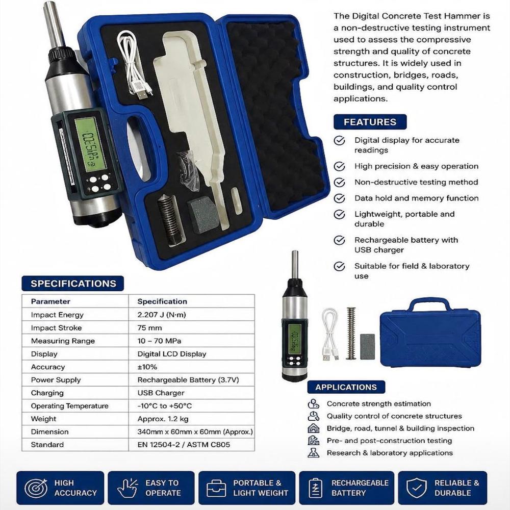 Digital Rebound Hammer