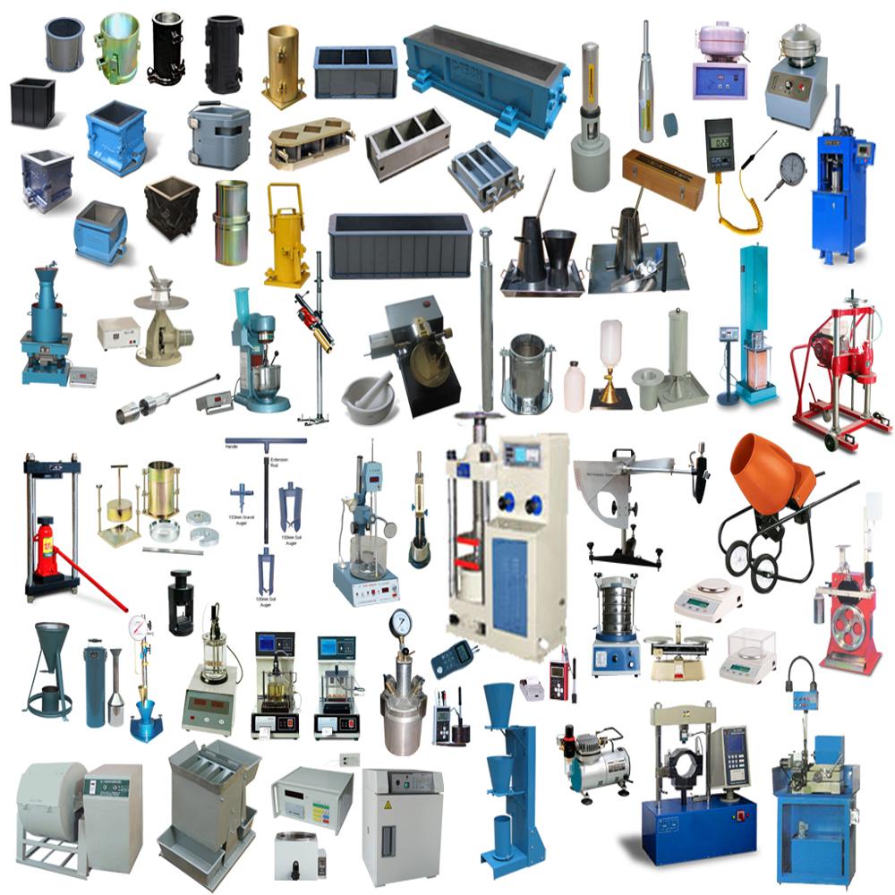 Concrete Testing Equipment - Color: Blue