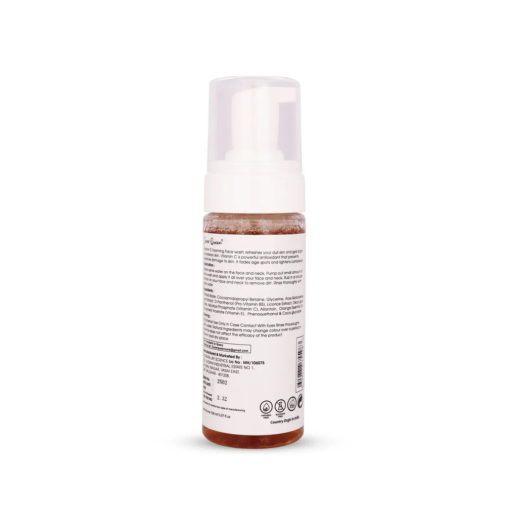 Hydrating Vitamin C Foaming Face Wash Pack of 2
