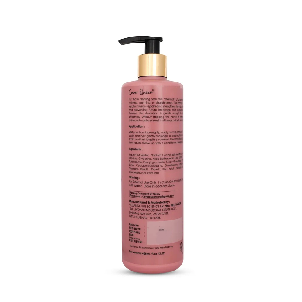 Hydrating Hair Shampoo With Keratin Ceramide