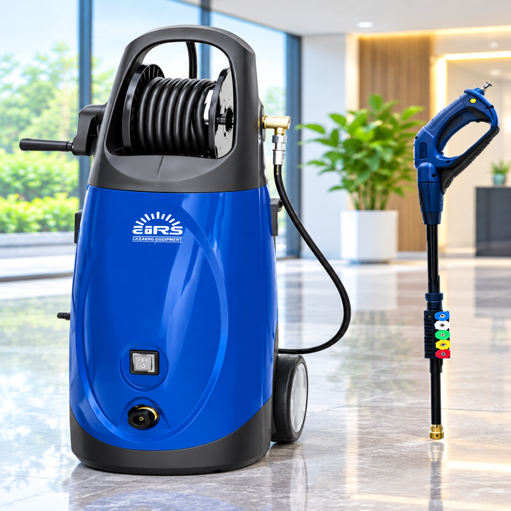 Portable High Pressure Cleaner - Color: Blue