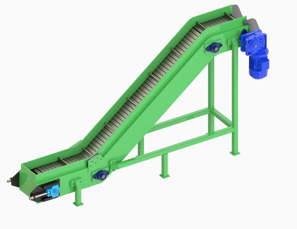 Scrapper Conveyor System - Material: Metal