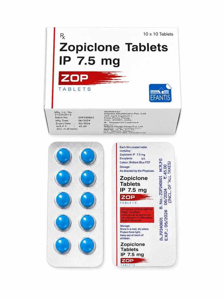 ZOP Zopiclone Tablets 7.5mg