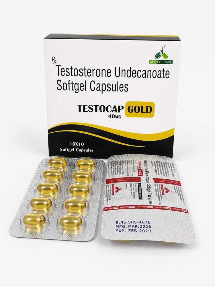 Testosterone Undecanoate 40 mg Softgel Capsules
