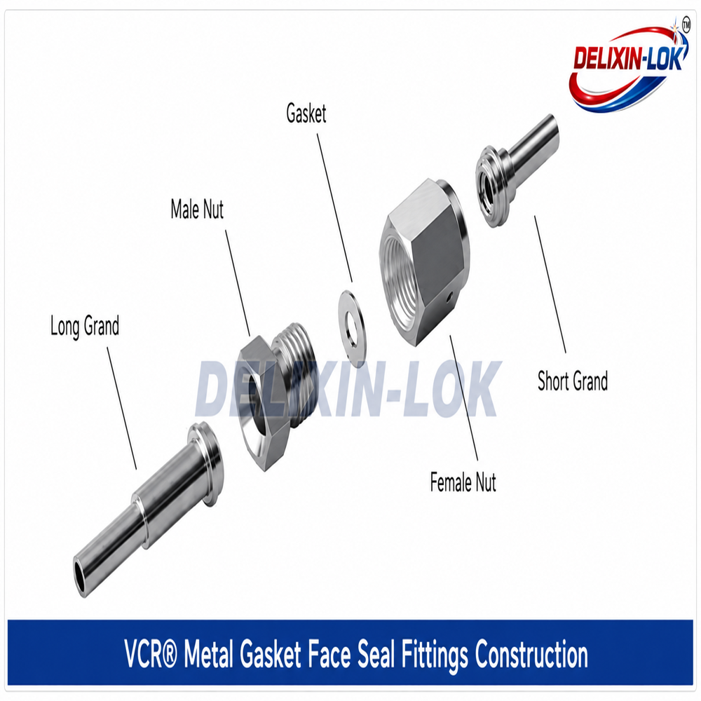 VCR Metal Gasket Face Seal Fittings