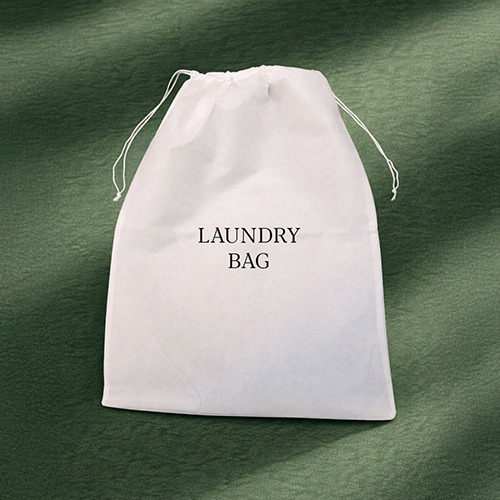 White Hotel Laundry Bag