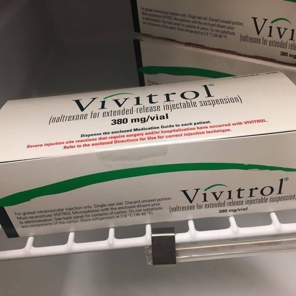 VIVITROL 380mg naltrexonne injection vial