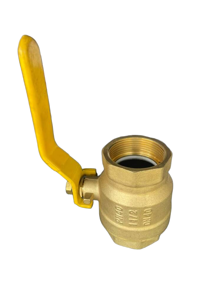 Industrial Cast Iron Single Piece End Connection Ball Valve
