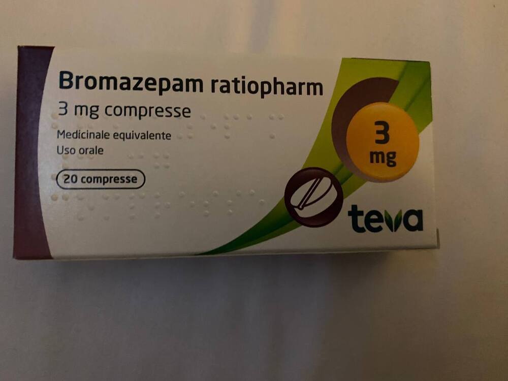 Quality Teva Brand Bromazepaam 3 mg Tablet