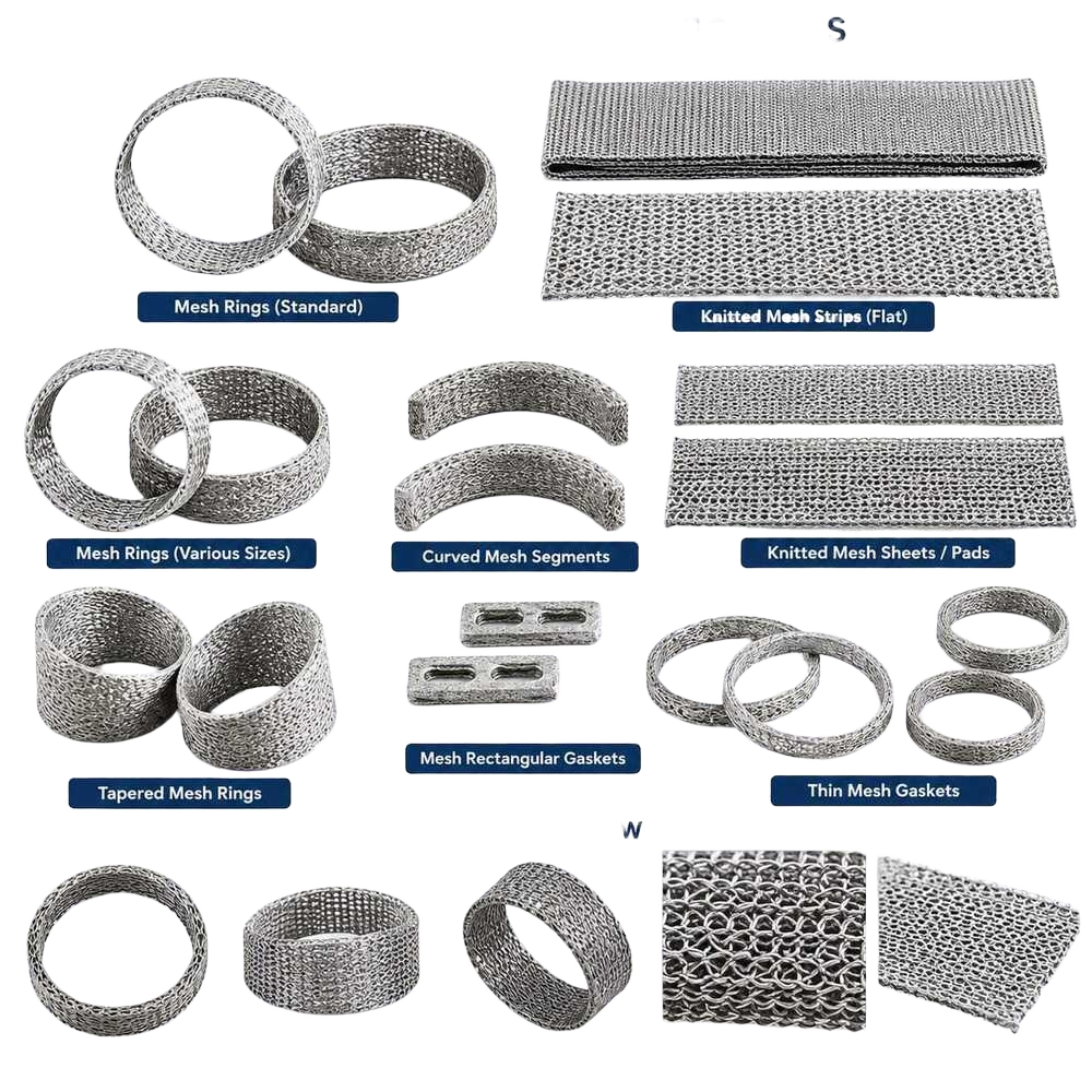 Knitted Wire Mesh Component