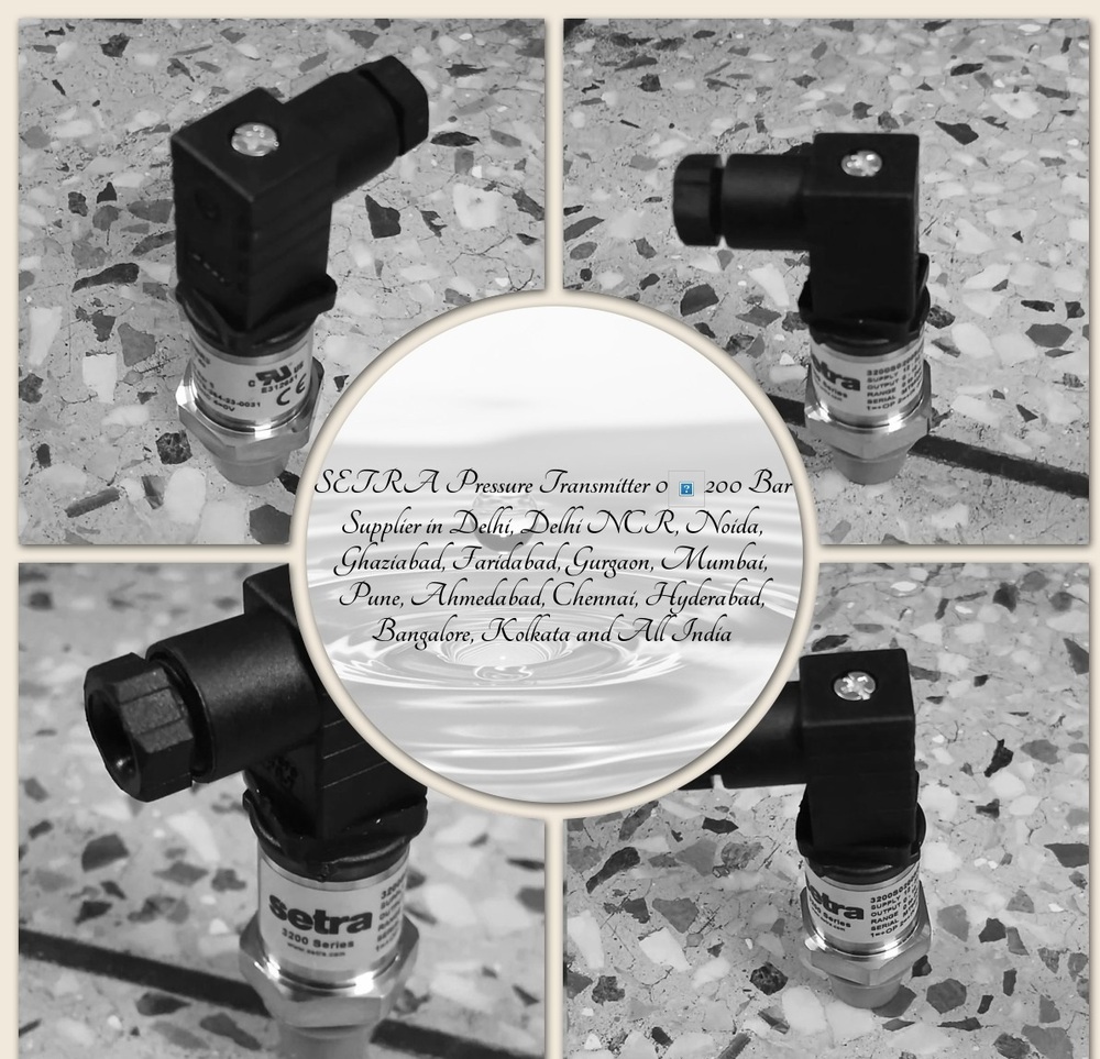 SETRA Pressure Transmitter 0200 Bar