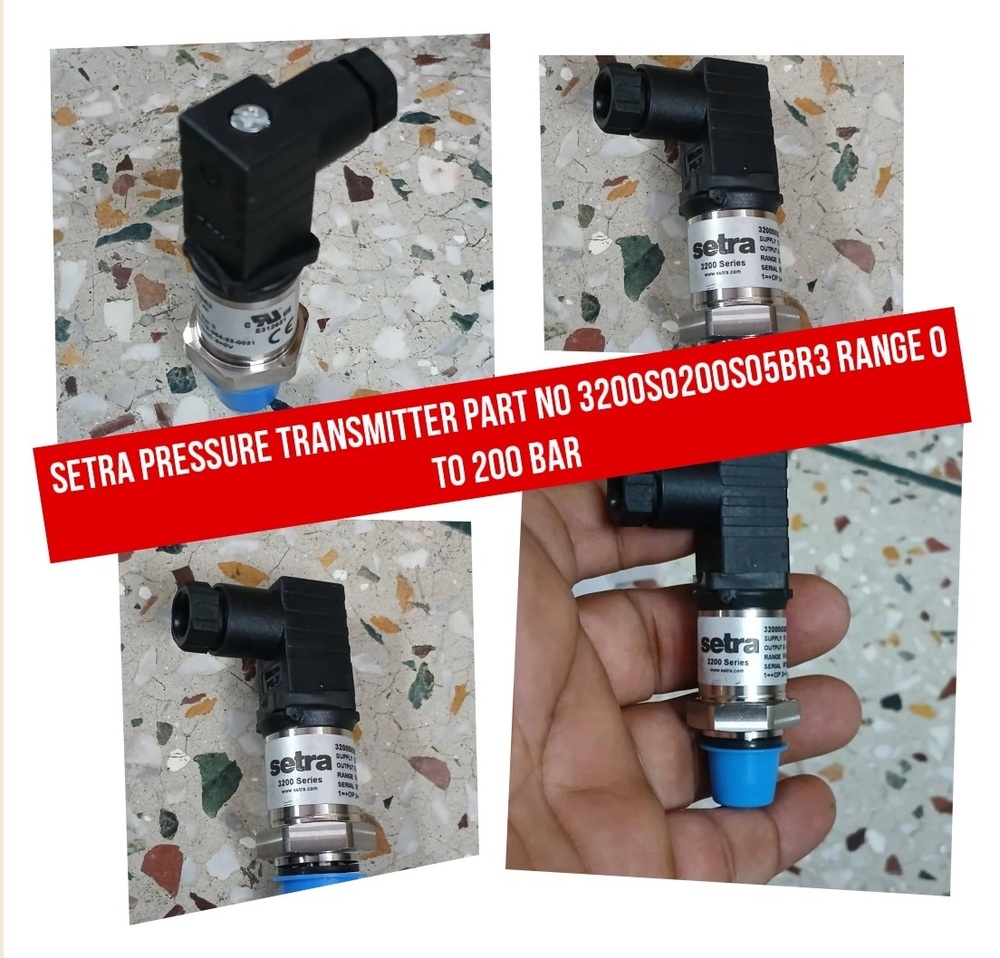 SETRA Pressure Transmitter 0200 Bar