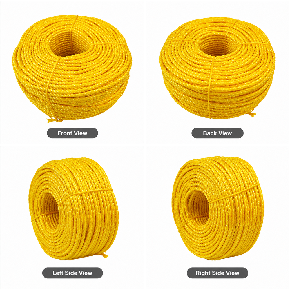 4mm Polypropylene Ropes - Application: Commercial