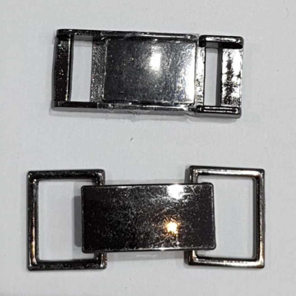 Metal Side Quick Release Buckle - Color: Black