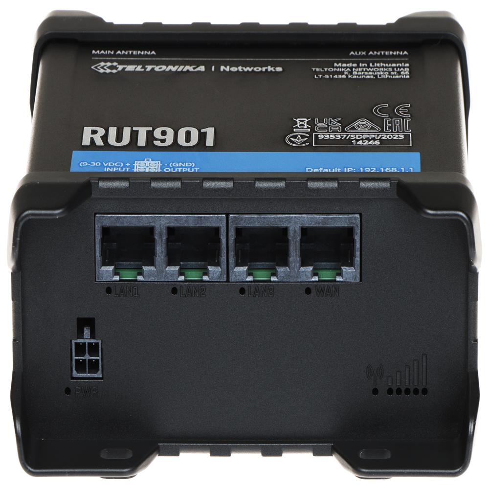 Teltonika RUT901 Industrial Dual-SIM 4G LTE Wi-Fi Router