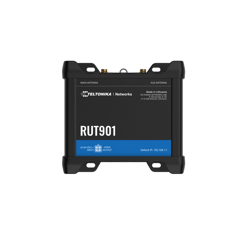 Teltonika RUT901 Industrial Dual-SIM 4G LTE Wi-Fi Router