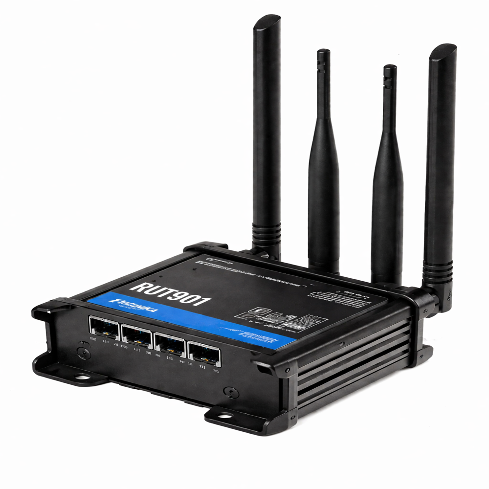 Teltonika RUT901 Industrial Dual-SIM 4G LTE Wi-Fi Router