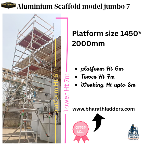 Aluminium Scaffold Model Jumbo 7 - Application: Construction