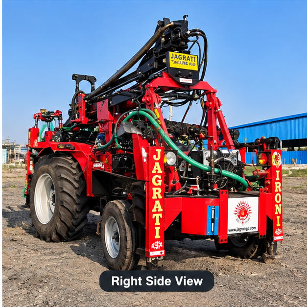 Tractor Piling Machine