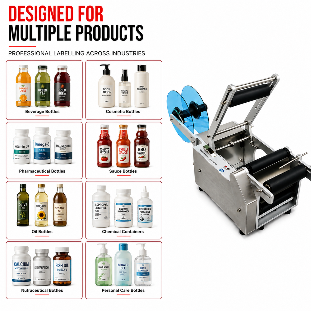 Semi Automatic Labelling Machine - Accuracy: High Precision Gm